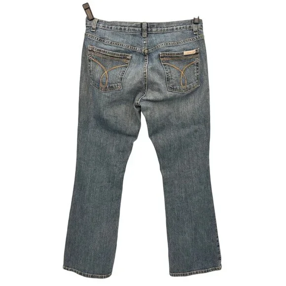 Calvin Klein Jeans Flare Blue - Women's 8/32 - (WB94A22) - Picture 2 of 9